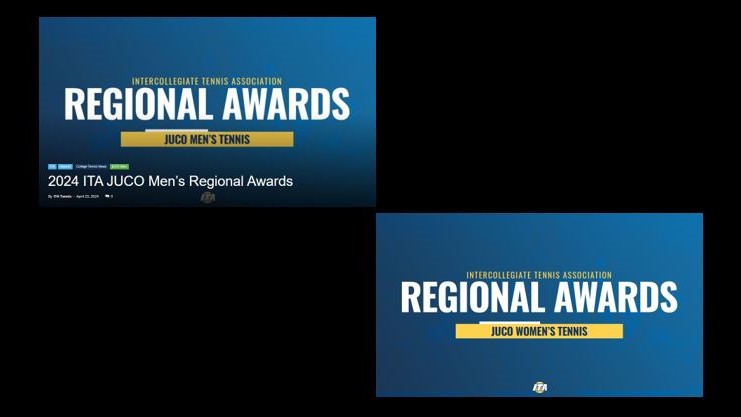 Apache Men's and Women's Tennis earn ITA Regional Awards