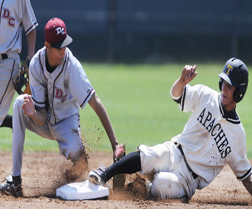 Apaches Sweep Dallas Christian