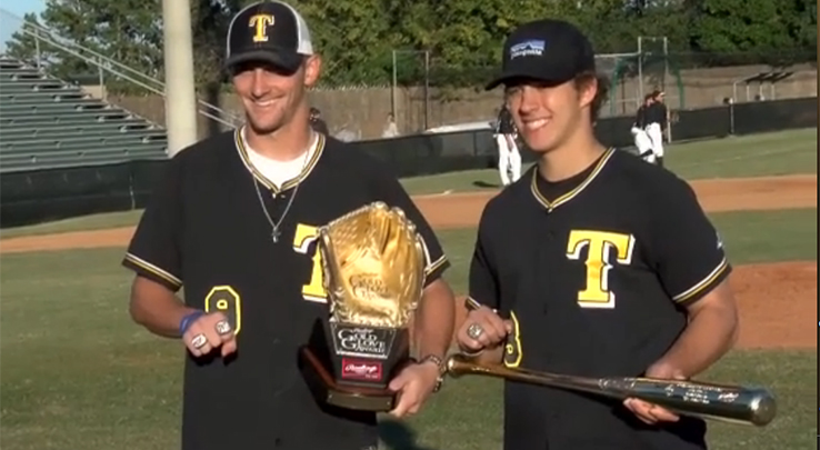 TJC Baseball Receives World Series Rings