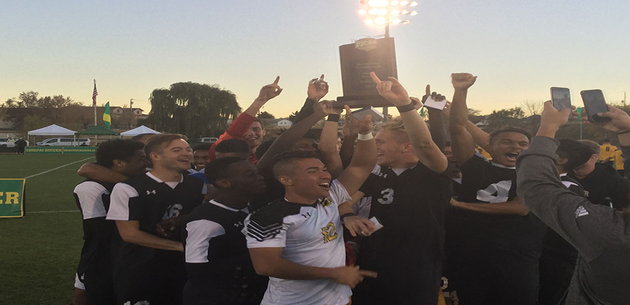 Men's Soccer Defends National Title
