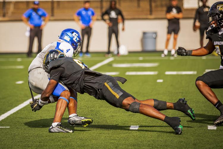 Homecoming Win: Apaches grind out victory over Cisco