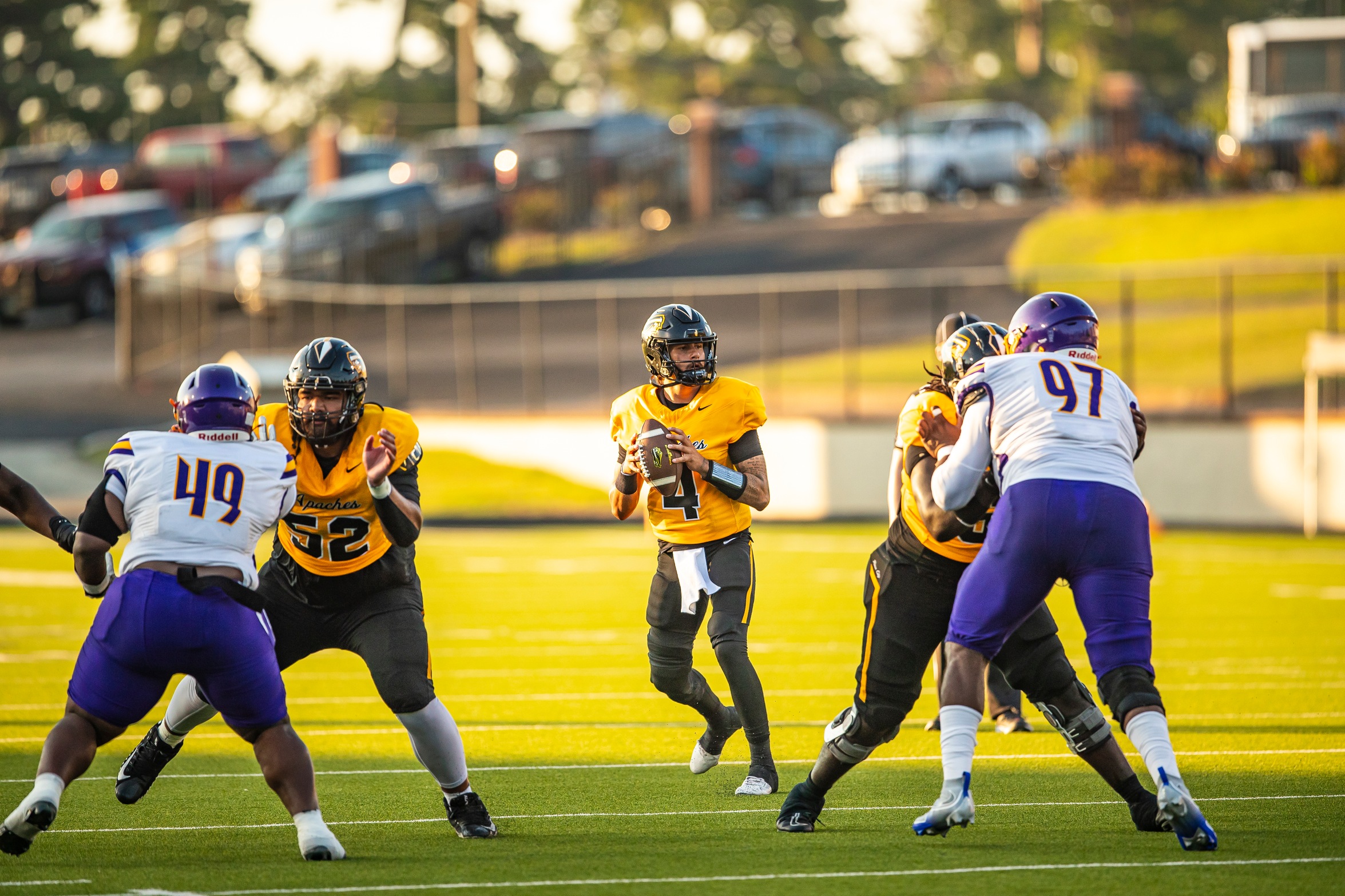 Apache Football Win Top-Ten Showdown in Utah