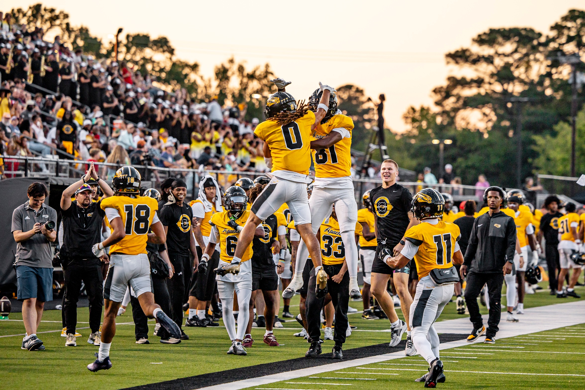 Gold Rush: Run Game Dominates as Apaches Topple NEO 45-29