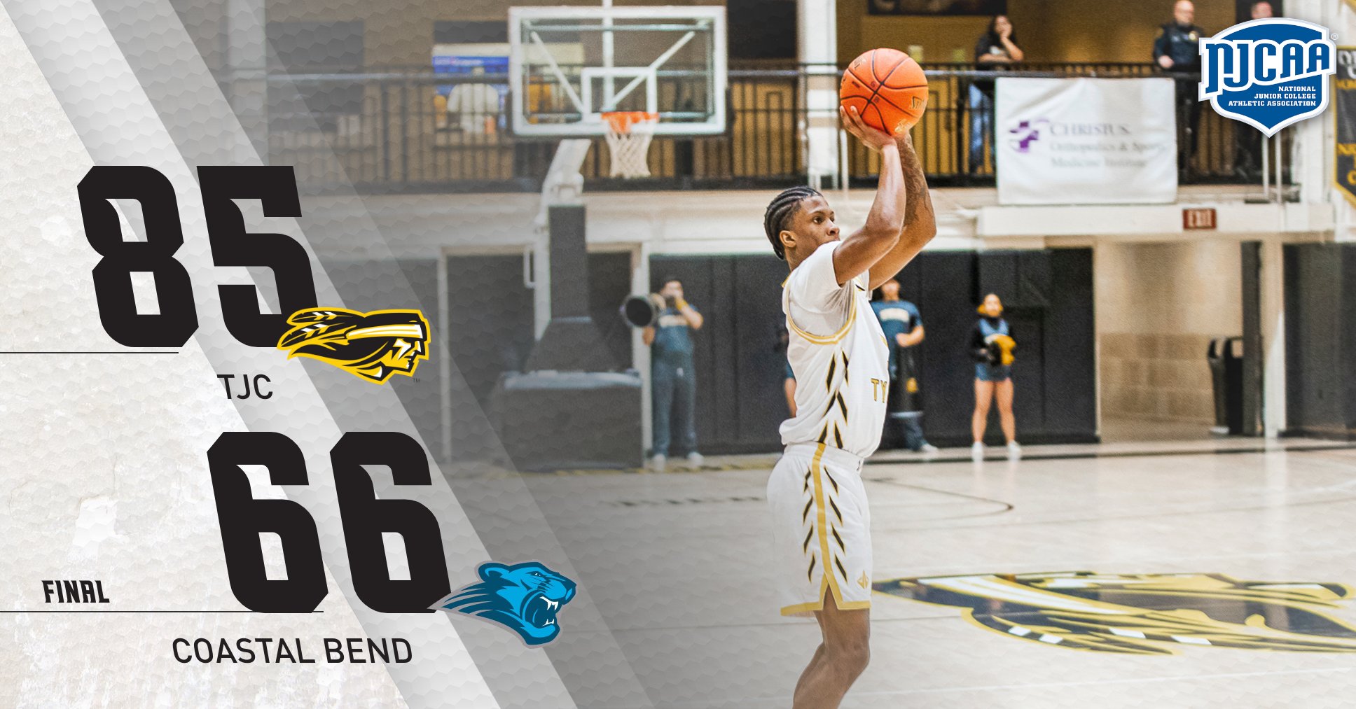 North Carolina Duo Powers Apaches to 85-66 Win Over Coastal Bend