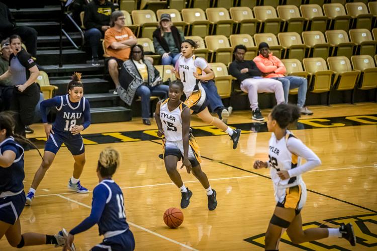 Fanta Kone posts third straight triple-double, TJC routs NAU